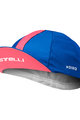 CASTELLI Cyklistická čiapka - GIRO D'ITALIA - ružová/modrá