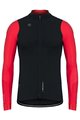 GOBIK Cyklistický dres s dlhým rukávom zimný - COBBLE BLEND - ivory/ružová/čierna