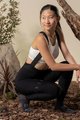 GOBIK Cyklistické nohavice dlhé s trakmi - LIMITED 5.0 K9 LADY - čierna