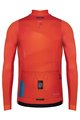 GOBIK Cyklistická zateplená bunda - SKIMO PRO THERMAL - oranžová