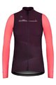 GOBIK Cyklistická zateplená bunda - SKIMO PRO THERM LADY - fialová/ružová