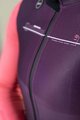 GOBIK Cyklistická zateplená bunda - SKIMO PRO THERM LADY - fialová/ružová