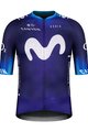 GOBIK Cyklistický dres s krátkym rukávom - MOVISTAR 2023 - biela/modrá