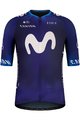 GOBIK Cyklistický dres s krátkym rukávom - MOVISTAR 23 ODYSSEY - modrá/biela