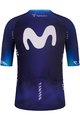 GOBIK Cyklistický dres s krátkym rukávom - MOVISTAR 23 ODYSSEY - modrá/biela