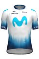 GOBIK Cyklistický dres s krátkym rukávom - ODYSSEY MOVISTAR TEAM THE ICEBERG TDF23 - modrá/biela