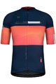 GOBIK Cyklistický dres s krátkym rukávom - CX PRO 2.0 - oranžová/modrá