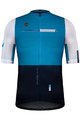 GOBIK Cyklistický dres s krátkym rukávom - STARK COBALT - čierna/modrá/biela