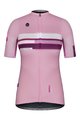 GOBIK Cyklistický dres s krátkym rukávom - STARK LAVENDER LADY - ružová/fialová/bordová