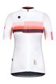 GOBIK Cyklistický dres s krátkym rukávom - STARK ROSEWOOD LADY - ružová/biela