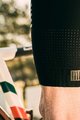 GOBIK Cyklistické nohavice krátke s trakmi - ULTRALITE K12 - čierna