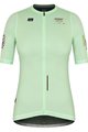GOBIK Cyklistický dres s krátkym rukávom - STARK LADY - svetlo zelená