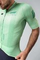 GOBIK Cyklistický dres s krátkym rukávom - CARRERA 2.0 - svetlo zelená