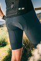 GOBIK Cyklistické nohavice krátke s trakmi - ABSOLUTE 5.0 K10 - šedá