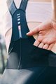 GOBIK Cyklistické nohavice krátke s trakmi - GRITT K9 LADY - čierna