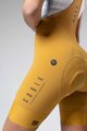 GOBIK Cyklistické nohavice krátke s trakmi - MATT K9 LADY - žltá