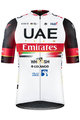 GOBIK Cyklistický dres s krátkym rukávom - UAE 2021 ODYSSEY - červená/biela