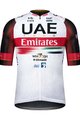 GOBIK Cyklistický dres s krátkym rukávom - UAE 2022 INFINITY WT - biela/čierna/červená