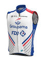 ALÉ Cyklistická vesta - GROUPAMA FDJ 2019 - modrá/biela/červená