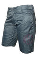 HAVEN Cyklistické nohavice krátke bez trakov - ICE LOLLY II LADY - ružová/šedá