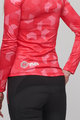 HAVEN Cyklistický dres s dlhým rukávom letný - PEARL NEO LONG LADY - ružová