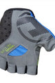 HAVEN Cyklistické rukavice krátkoprsté - SINGLETRAIL - čierna/modrá
