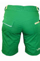 HAVEN Cyklistické nohavice krátke bez trakov - AMAZON LADY  - béžová/zelená