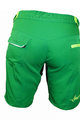 HAVEN Cyklistické nohavice krátke bez trakov - AMAZON LADY - zelená/žltá