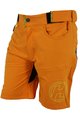 HAVEN Cyklistické nohavice krátke bez trakov - TEENAGE - oranžová