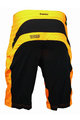 HAVEN Cyklistické nohavice krátke bez trakov - ENERGIZER - oranžová