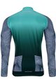 HOLOKOLO Cyklistický zimný dres a nohavice - PURIST WINTER  - zelená/viacfarebná/čierna