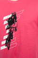 NU. BY HOLOKOLO Cyklistické tričko s krátkym rukávom - GIRO II - ružová