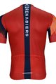 BONAVELO Cyklistický dres s krátkym rukávom - INEOS GRENADIERS '25 - červená/modrá
