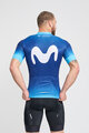 BONAVELO Cyklistický dres s krátkym rukávom - MOVISTAR 2024 - modrá