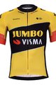 BONAVELO Cyklistický dres s krátkym rukávom - JUMBO-VISMA 2023 - čierna/žltá