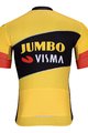 BONAVELO Cyklistický dres s krátkym rukávom - JUMBO-VISMA 2023 - čierna/žltá