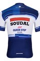 BONAVELO Cyklistický dres s krátkym rukávom - SOUDAL QUICK-STEP 24 - modrá/biela