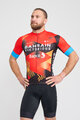 BONAVELO Cyklistický dres s krátkym rukávom - B.VICTORIOUS 2023 - čierna/červená