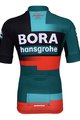 BONAVELO Cyklistický dres s krátkym rukávom - BORA 2023 KIDS - zelená/čierna/červená