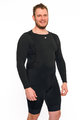 HOLOKOLO Cyklistické tričko s dlhým rukávom - WINTER BASE LAYER - čierna