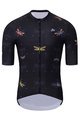 HOLOKOLO Cyklistický dres s krátkym rukávom - DRAGONFLIES ELITE - čierna