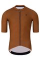 HOLOKOLO Cyklistický krátky dres a krátke nohavice - VICTORIOUS - hnedá/čierna