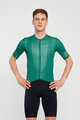 HOLOKOLO Cyklistický krátky dres a krátke nohavice - VICTORIOUS GOLD - zelená/čierna