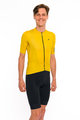 HOLOKOLO Cyklistický dres s krátkym rukávom - VICTORIOUS - žltá