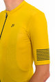 HOLOKOLO Cyklistický dres s krátkym rukávom - VICTORIOUS - žltá