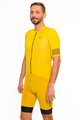 HOLOKOLO Cyklistický dres s krátkym rukávom - VICTORIOUS - žltá