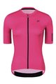 HOLOKOLO Cyklistický krátky dres a krátke nohavice - VICTORIOUS LADY - čierna/ružová