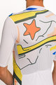 HOLOKOLO Cyklistický dres s krátkym rukávom - UNIVERSE ELITE - biela/viacfarebná