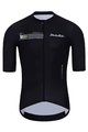HOLOKOLO Cyklistický krátky dres a krátke nohavice - VIBES - čierna