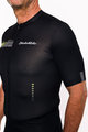 HOLOKOLO Cyklistický dres s krátkym rukávom - VIBES - čierna